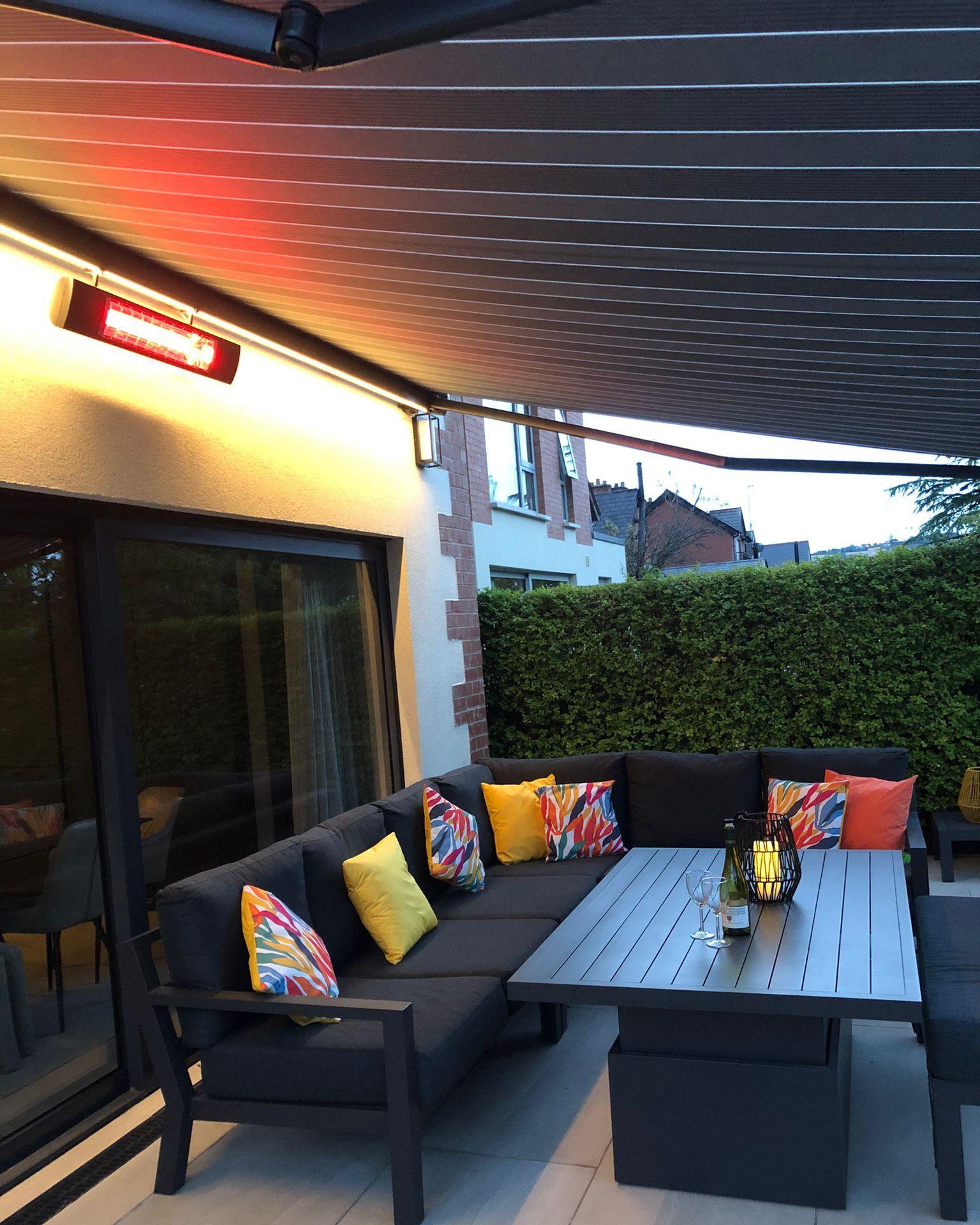 Markilux Awning - expertly fitted by Apex Elite Belfast
